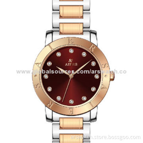Fashion elegant jewelry watch for lady